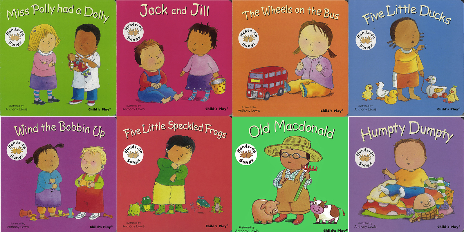 Baby Signing Board Books - Set of 8