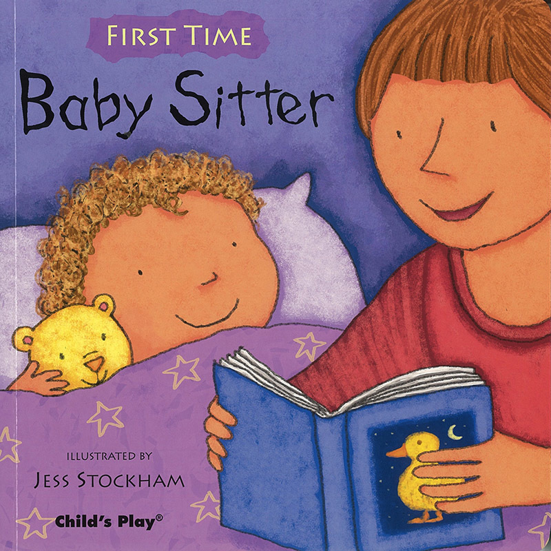 First Time Board Book - Baby Sitter