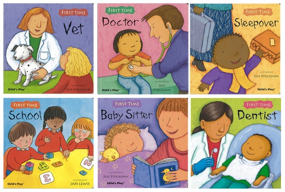 First Time Board Book - Set of 6