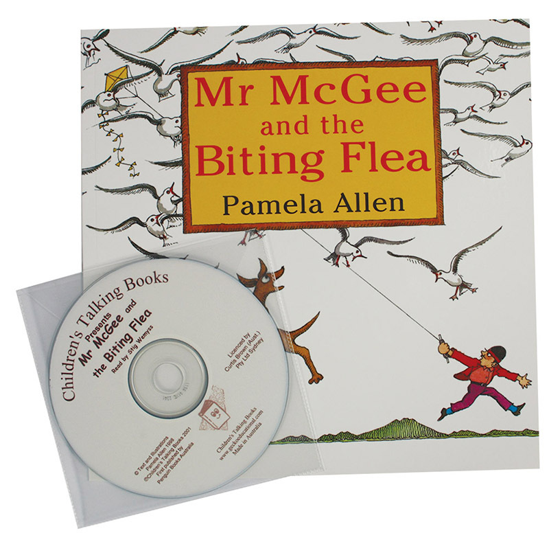 Mr McGee and the Biting Flea - Book and CD
