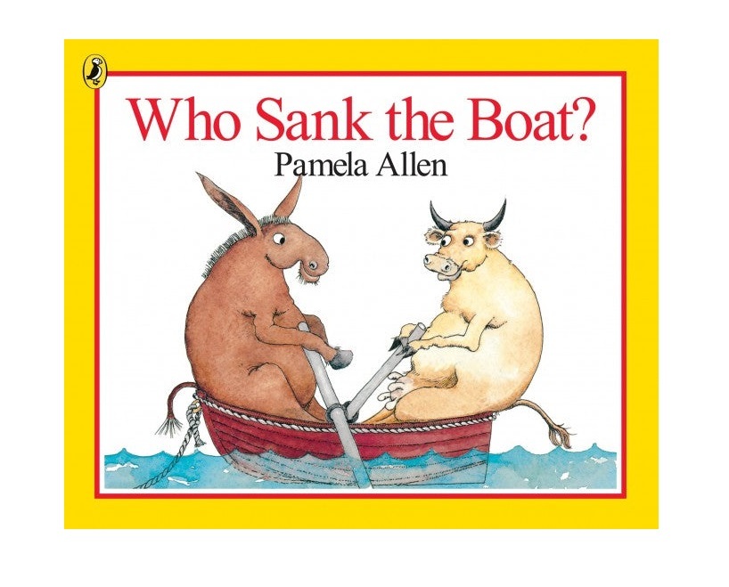Who Sank the Boat? - Book Only