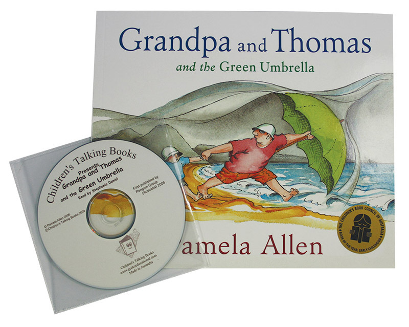 Grandpa and Thomas and the Green Umbrella - Book and CD