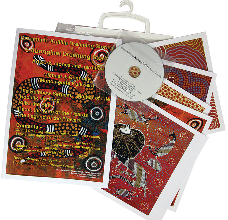 Dreamtime Kullilla Dreaming Stories Talking Book & CD - Set 1