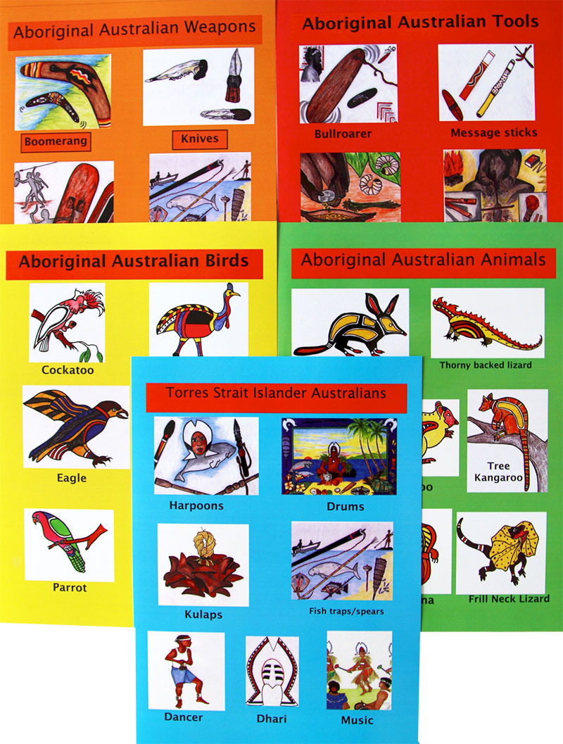 Indigenous Culture Posters - Set of 5