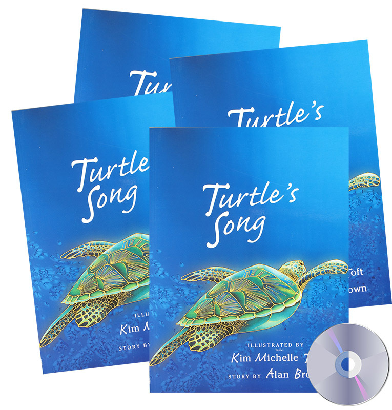 Turtle's Song - CD and 4 Book Set