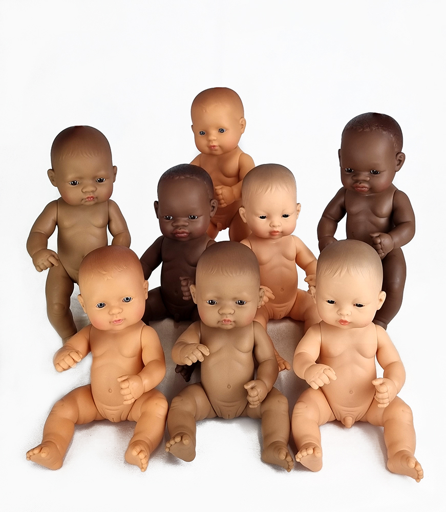 Baby Doll 32cm - Set of 8 (4 Boys & 4 Girls)