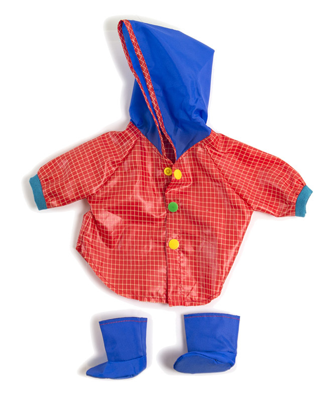 Doll Clothes for 38cm Doll - Raincoat & Gumboots