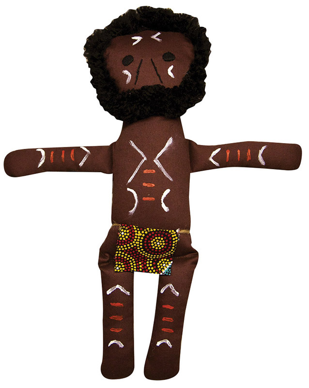 Indigenous Doll 36cm - Aboriginal Warrior