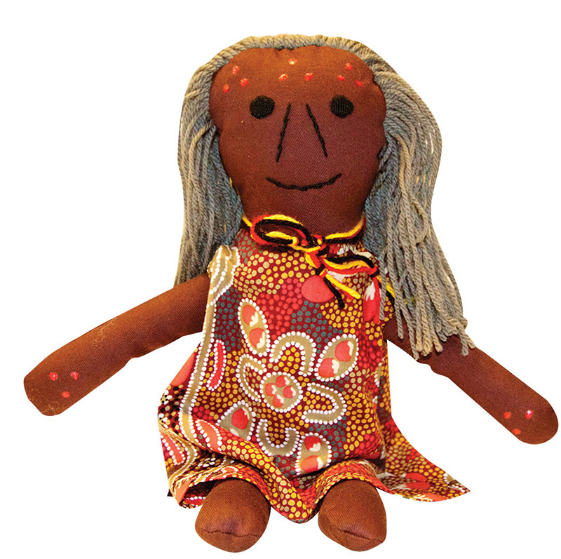 Indigenous Doll 36cm - Aboriginal Elder Women