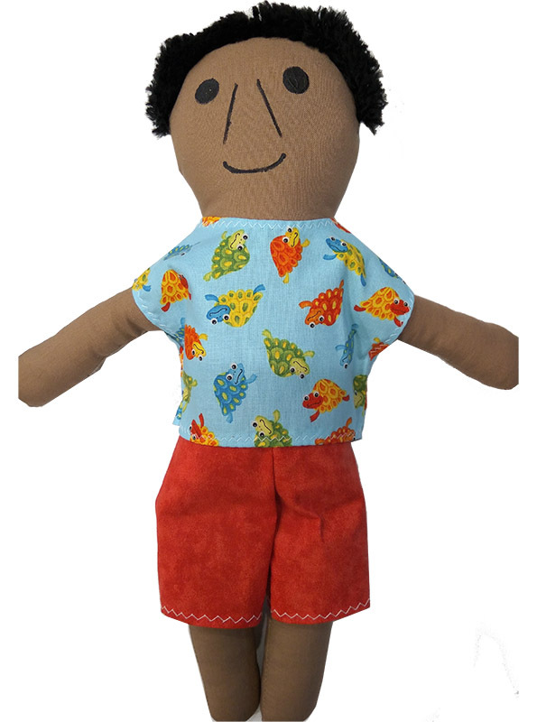 Indigenous Doll 36cm - Contemporary Aboriginal Boy