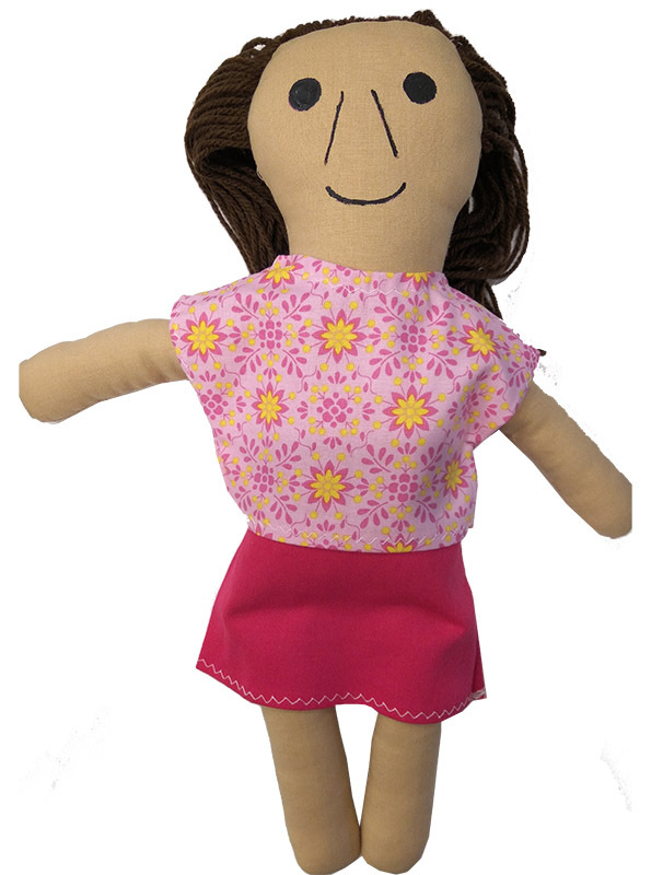Indigenous Doll 36cm - Contemporary Aboriginal Girl
