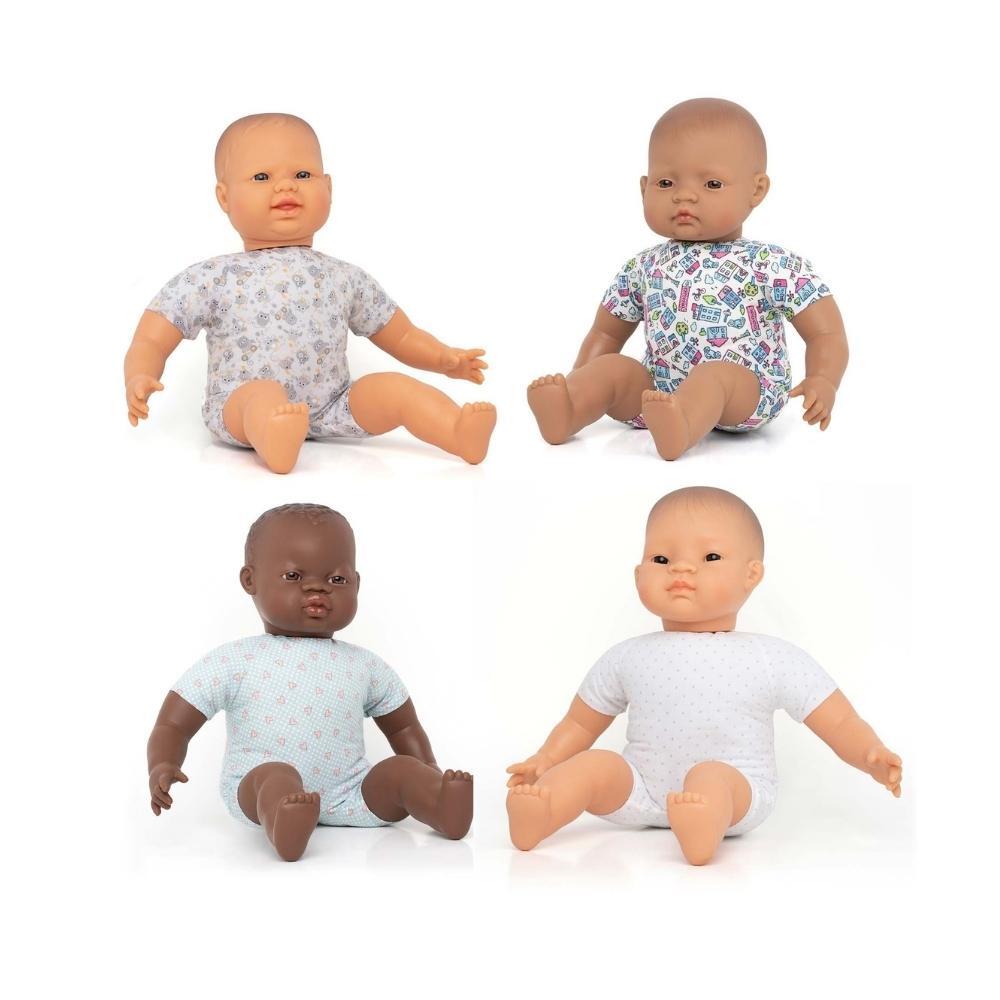 Soft Body Dolls 40cm - Set of 4 Multicultural