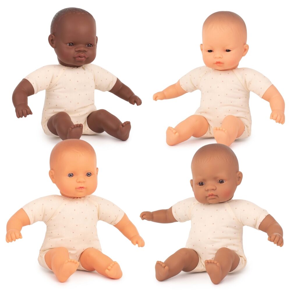 Soft Body Dolls 32cm - Set of 4 Multicultural