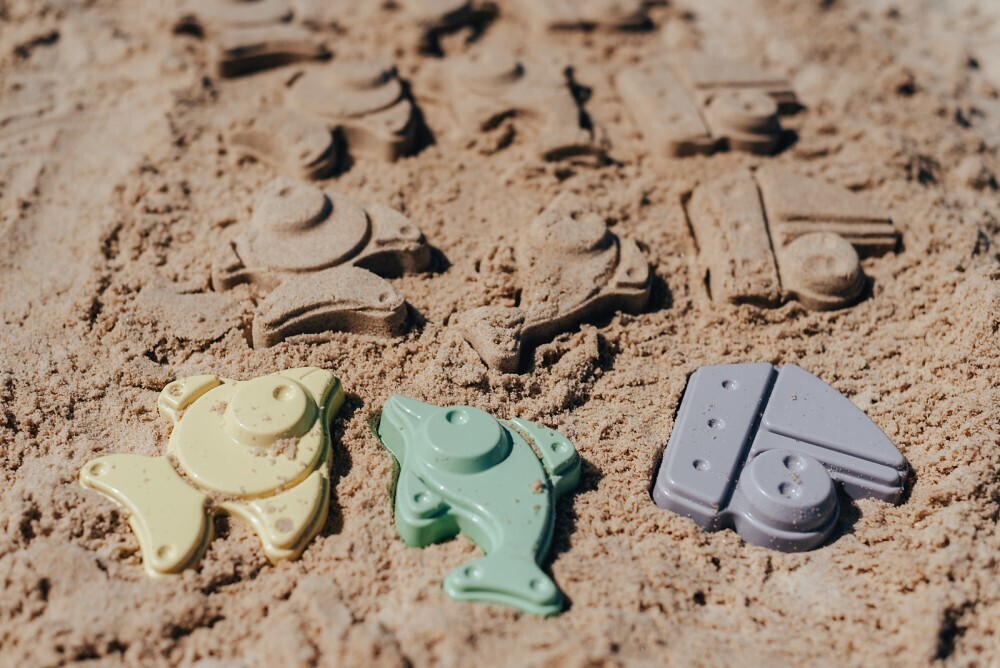 Plasto I'M GREEN BioPlastic Sand Moulds - 6 pcs