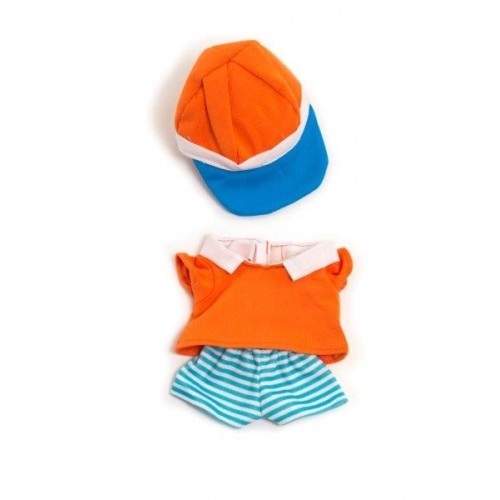 Doll Clothes for 21cm Doll - Summer Polo Set
