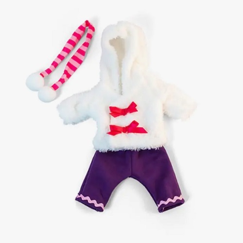 Doll Clothes for 32cm Doll - White Winter Set