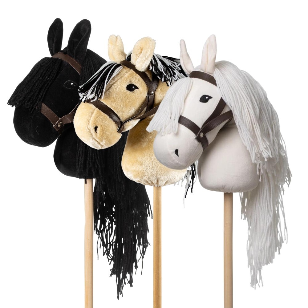 Plush Hobby Horses - Set of 3