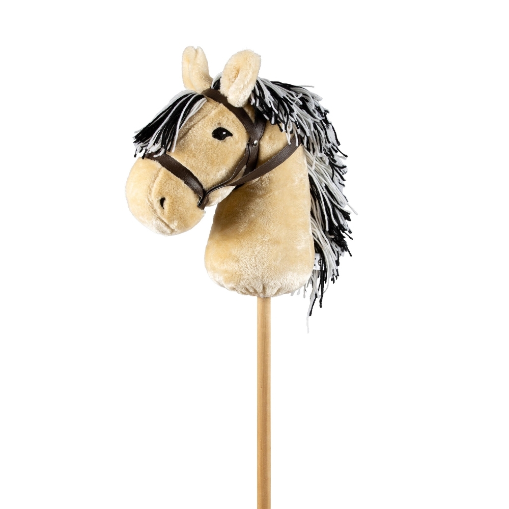 Plush Hobby Horse - Blonde