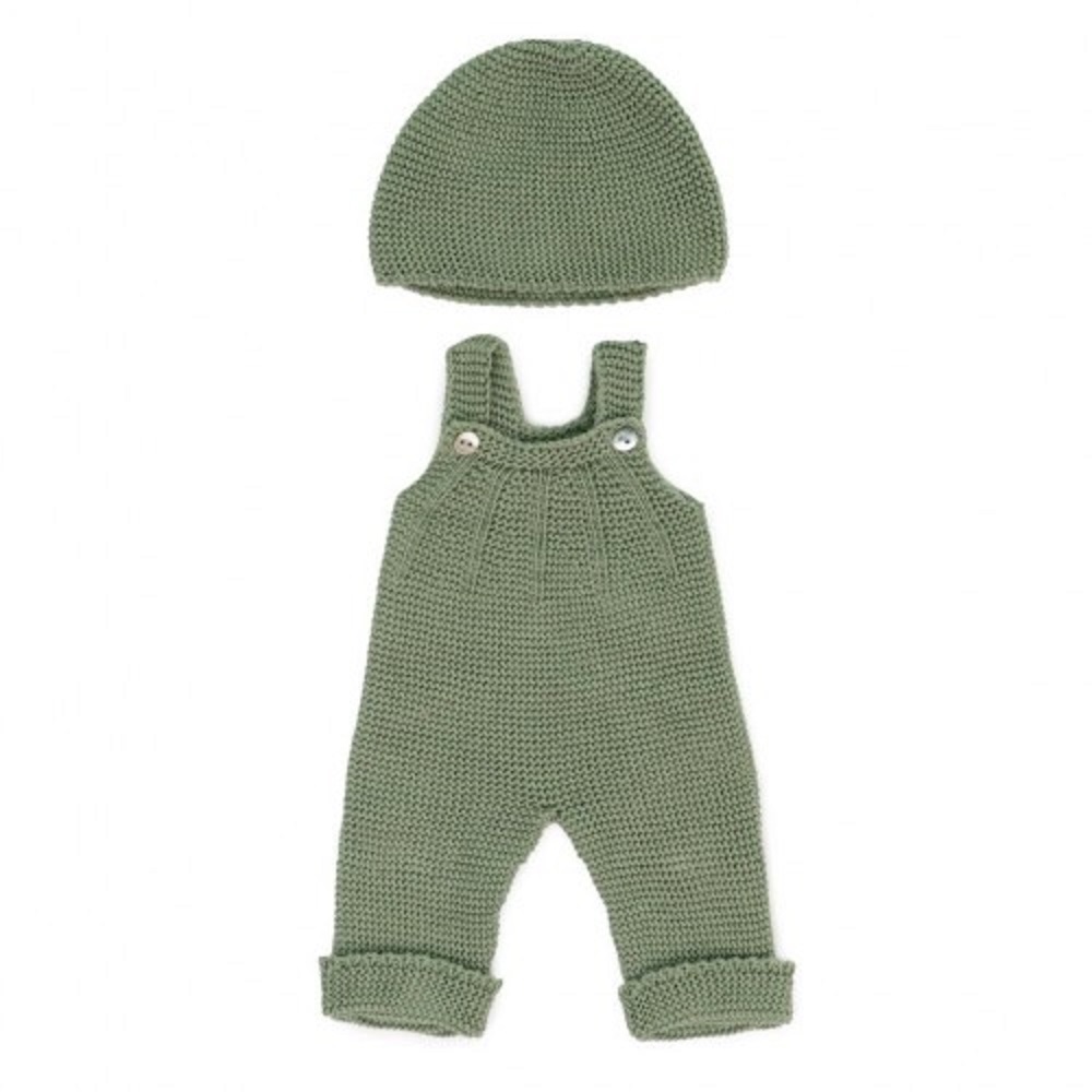 *Doll Clothes for 38cm Doll - Knitted Overall Set