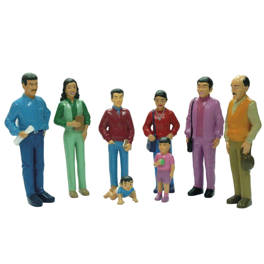 Hispanic Family Figures - 8pcs