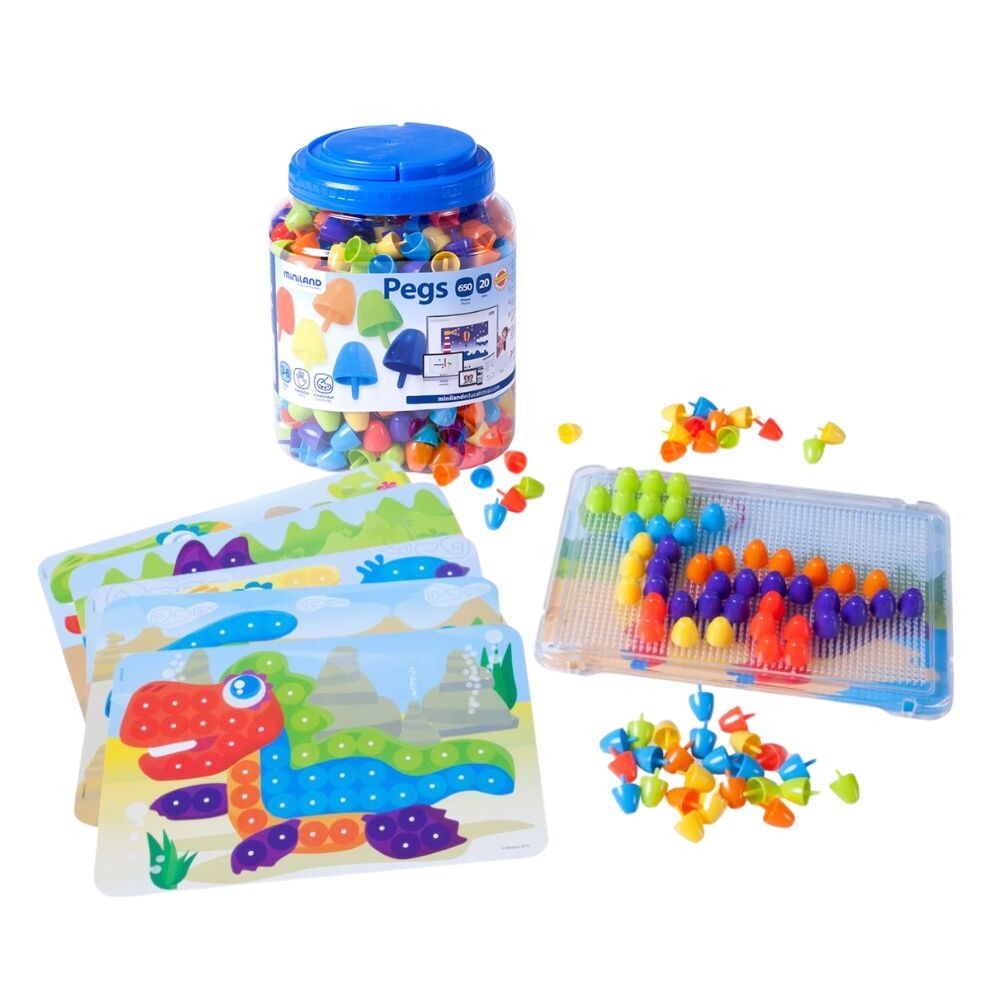 Mosaic Peg Class Set 20mm - 662pcs