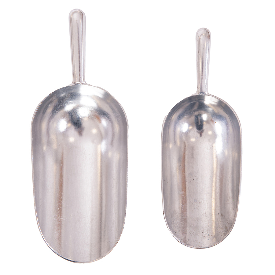 Assorted Metal Messy Play Scoops - 2pk
