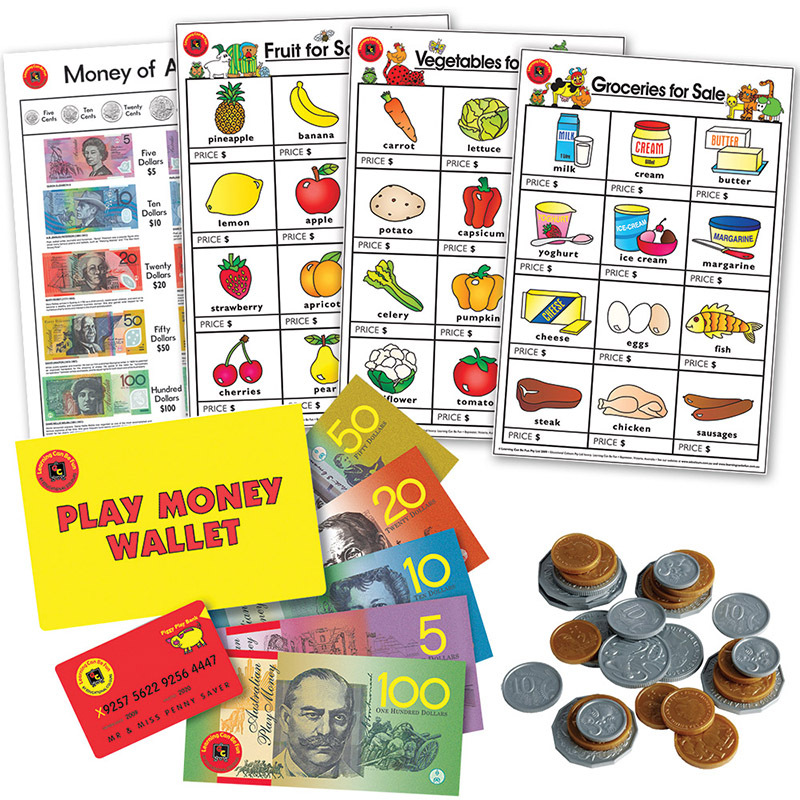 LCBF Play Money & Poster Super Set - 216pcs
