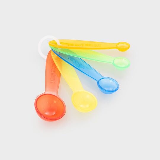 Translucent Measuring Spoons - 5pcs