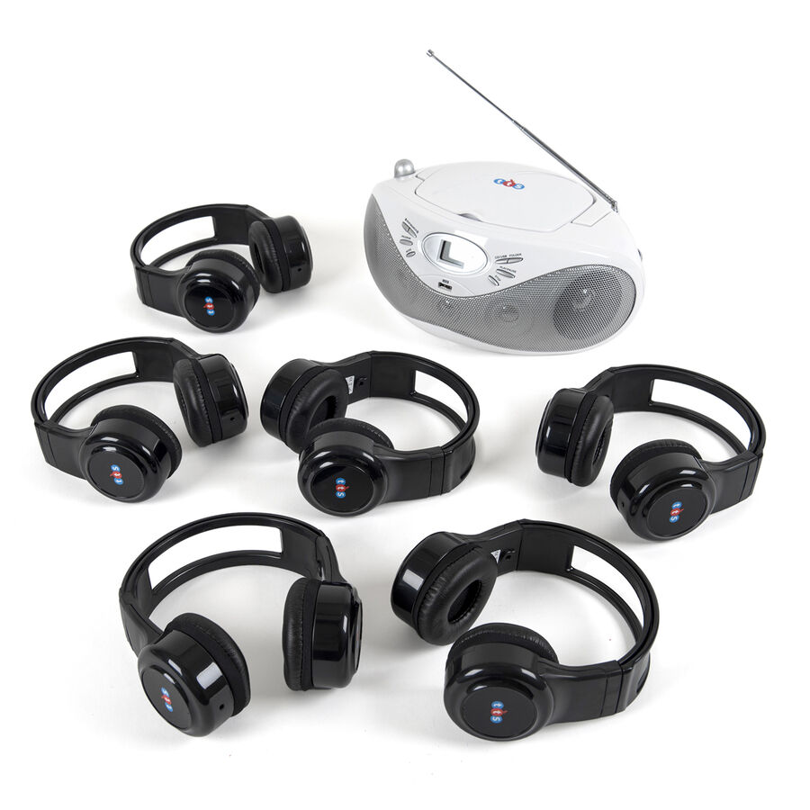 Easi-Listener CD Player Set with Headphones