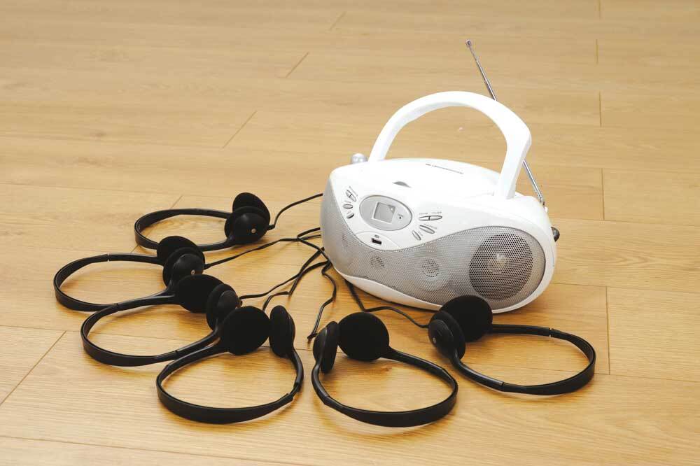 Easi-Listener CD Player Set with Headphones