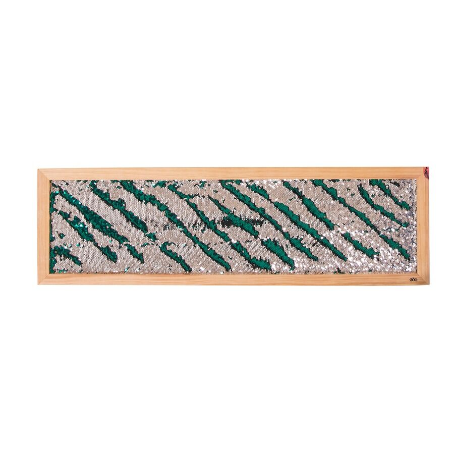 Mark Making Sequin Long Board - Silver
