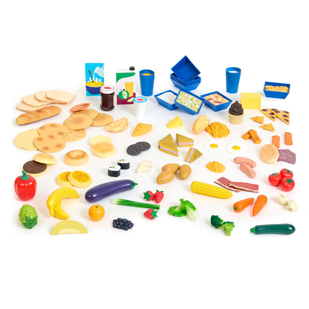 Bulk Role Play Food Set 93pk