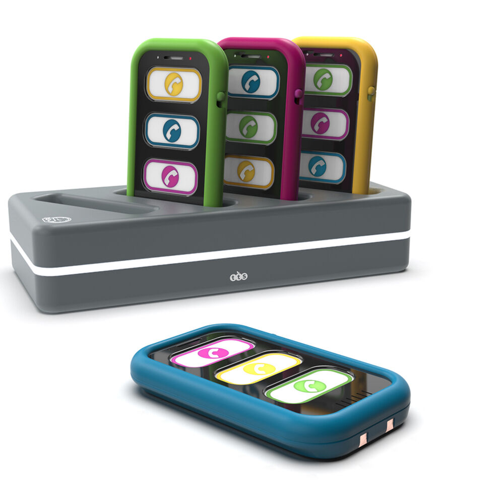 Rechargeable Mini Mobile Phones - 4pk