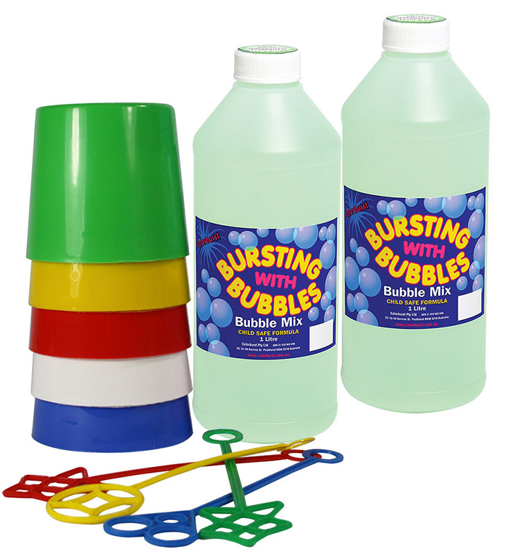 Bubble Mix, Wands & Pots Set - 23pcs