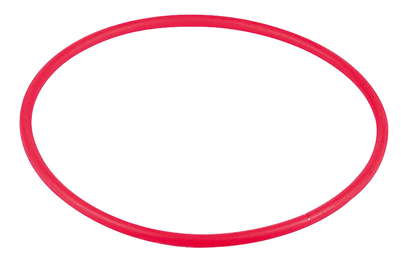 Hollow Hoop - 75cm Red