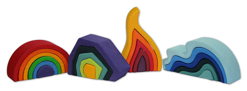 Grimm's The 4 Elements - Set of 4