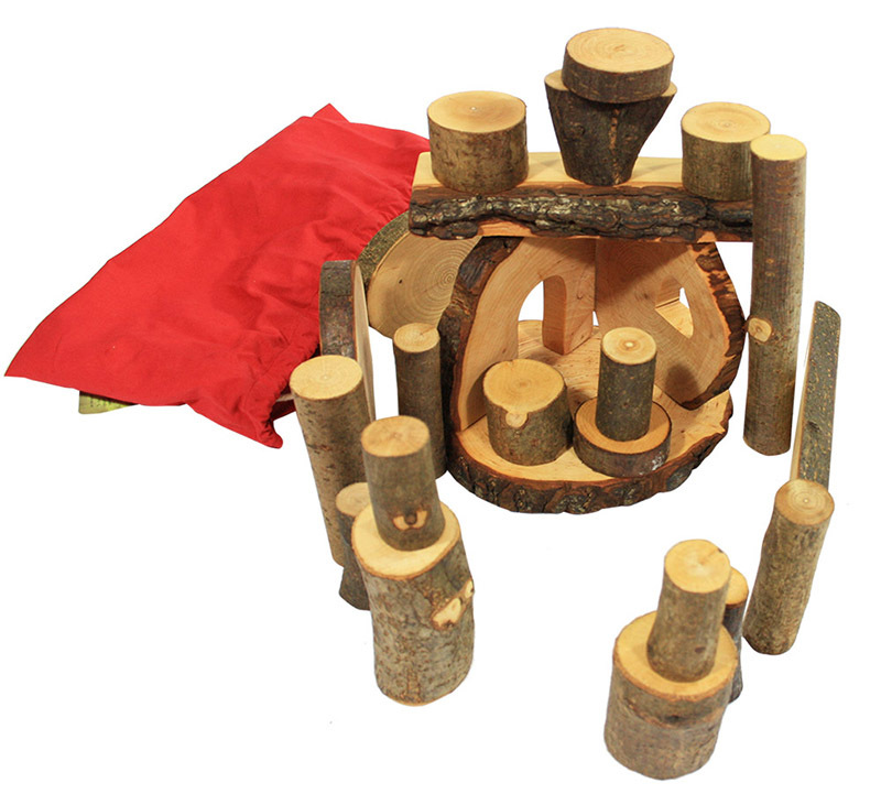 Magic Wood Tree Blocks - 36pcs