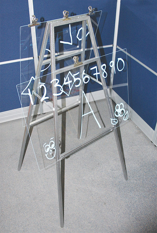 Bellbird Large Acrylic Painting Easel - Light Aztec Silver