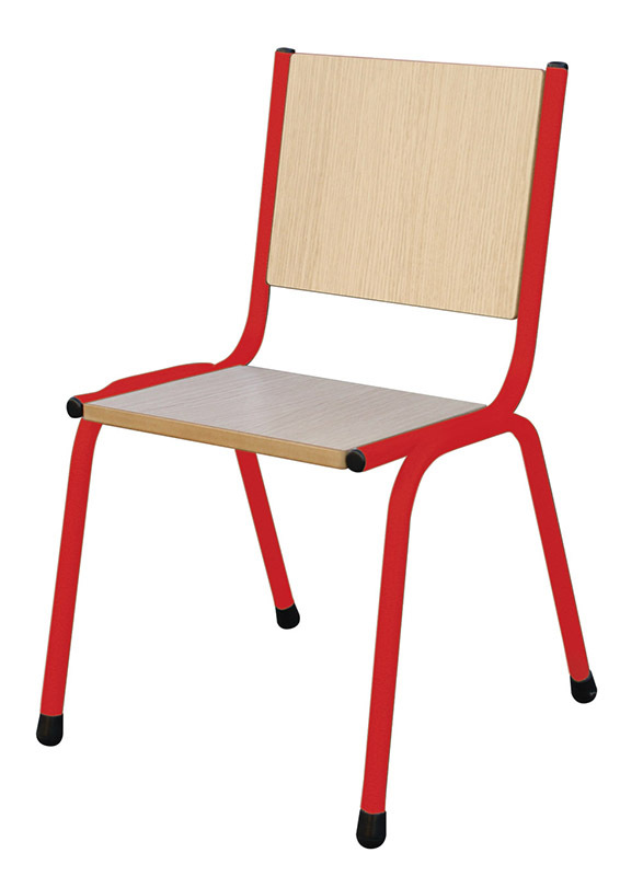 *Bellbird 28cmH Chair Frame Only - Signal Red