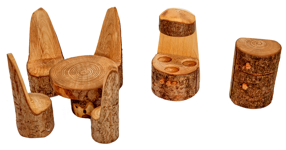 Magic Wood Tree House Kitchen Furniture - 7pcs