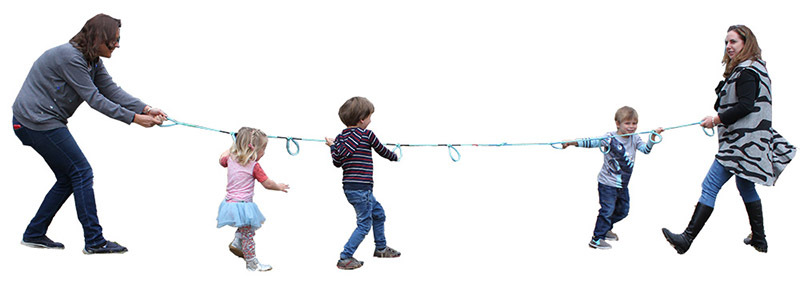 Evacuation/Excursion & Tug of War Rope - 12 Handles