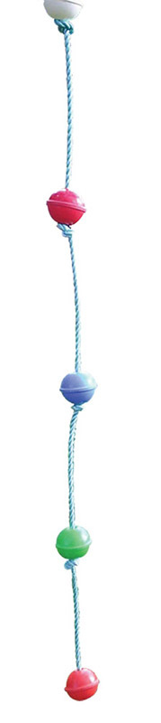 Climbing Rope - with 5 Coloured Balls