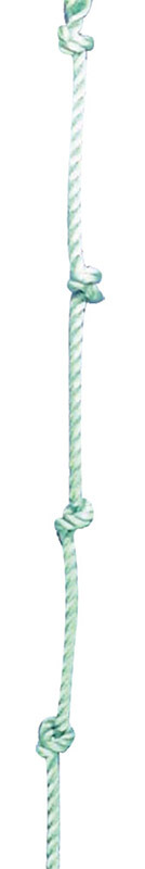 Knotted Climbing Rope - with 5 Knots