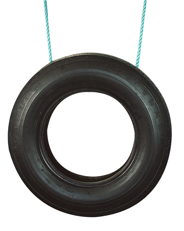 Vertical Tyre Swing - 2 Ropes 2 Points