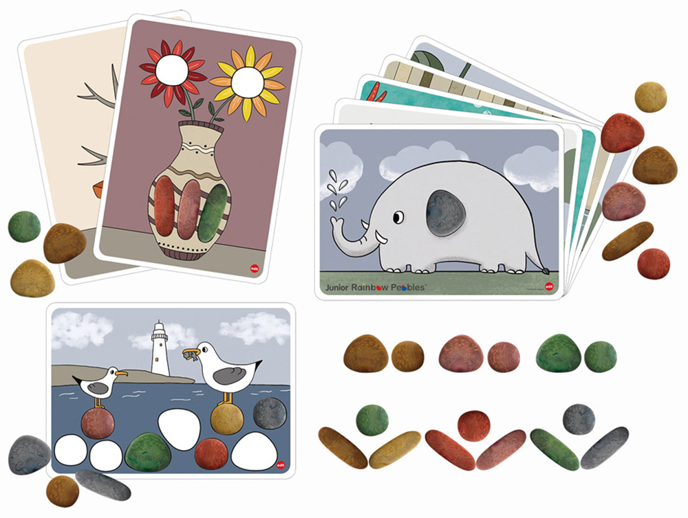 ECO Friendly Junior Rainbow Pebbles