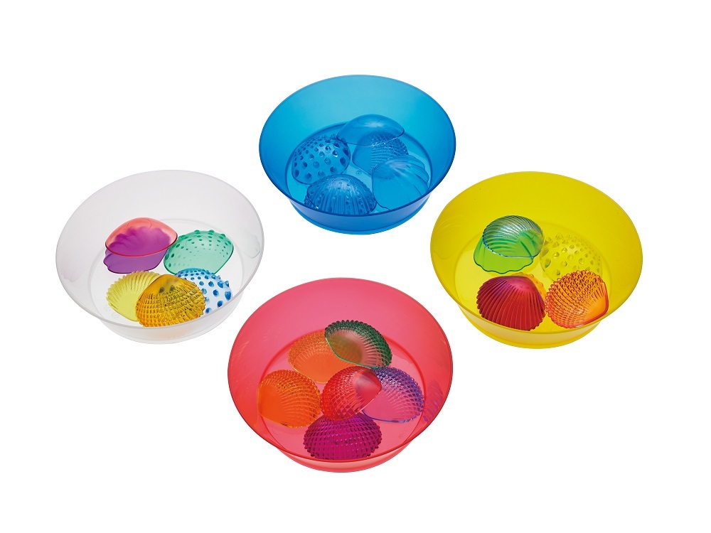 Transparent Sorting & Mixing  Bowls - Set of 4
