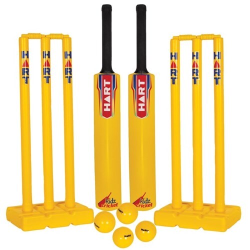 *Hart Kids Cricket Kits - Yellow Size 5