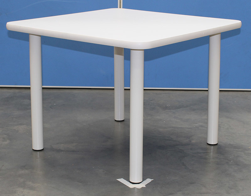 *Billy Kidz Square Table 750 x 750mm Neutral - Cream Legs Primary 56cm