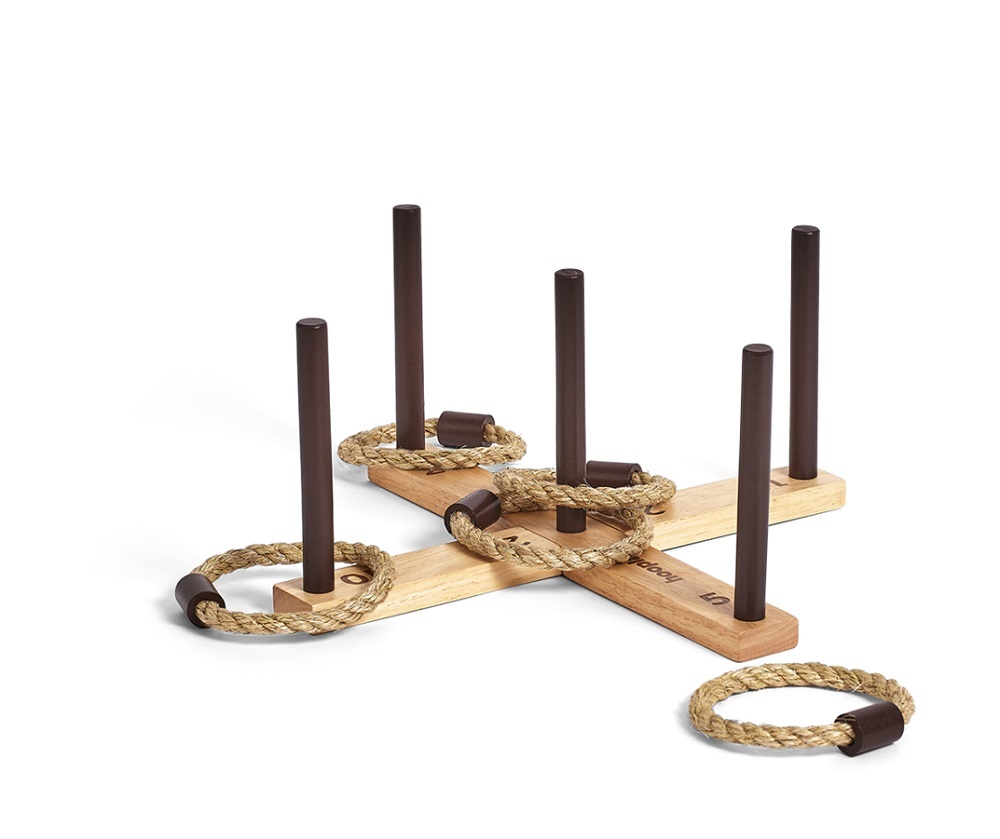 Hardwood Classic Game - Hoopla 5 Peg Rope Toss