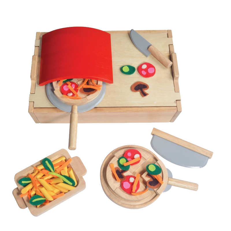 *SPECIAL: Blue Ribbon Wooden International Food Set - Italian